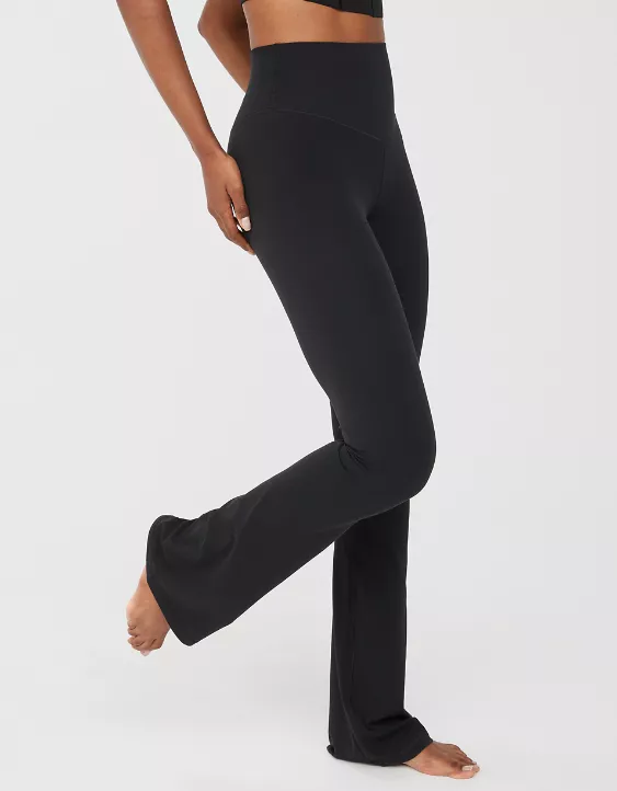 OFFLINE By Aerie Real Me XTRA High Waisted Bootcut Legging True Black - Image 2