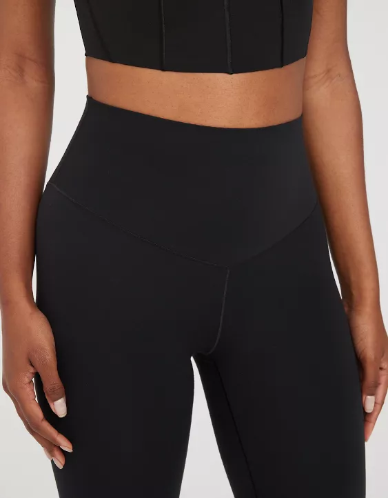 OFFLINE By Aerie Real Me XTRA High Waisted Bootcut Legging True Black - Image 6