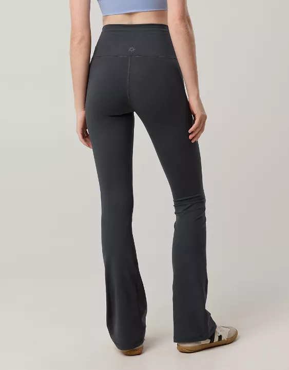 OFFLINE By Aerie The Hugger High Waisted Bootcut Legging Smoked Gray - Image 2