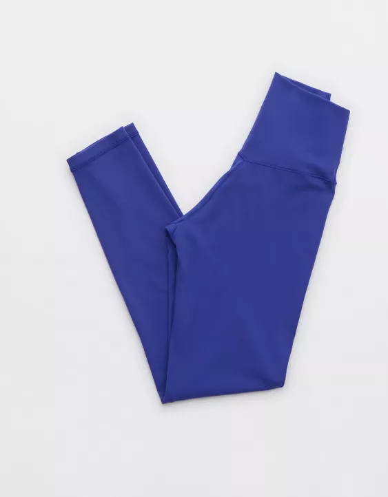 OFFLINE By Aerie Real Me High Waisted Crossover Legging Deep Cobalt - Image 4