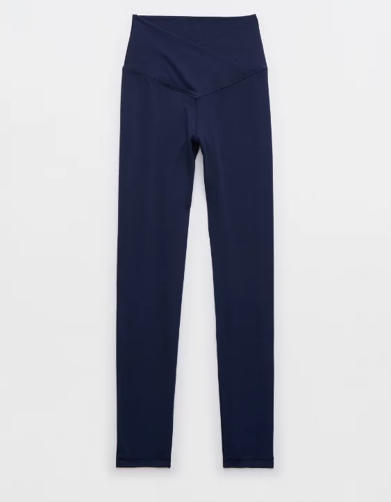 OFFLINE By Aerie Real Me High Waisted Crossover Legging Royal Navy - Image 3