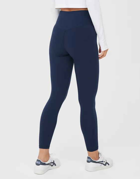 OFFLINE By Aerie Real Me High Waisted Crossover Legging Royal Navy - Image 2
