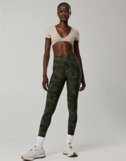 OFFLINE By Aerie Real Me High Waisted Crossover Legging Olive Daze