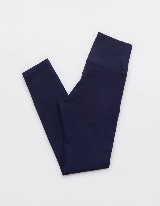 OFFLINE By Aerie The Hugger High Waisted Pocket Legging Royal Navy - Image 4