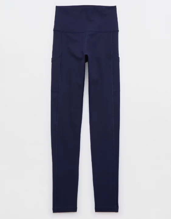 OFFLINE By Aerie The Hugger High Waisted Pocket Legging Royal Navy - Image 3