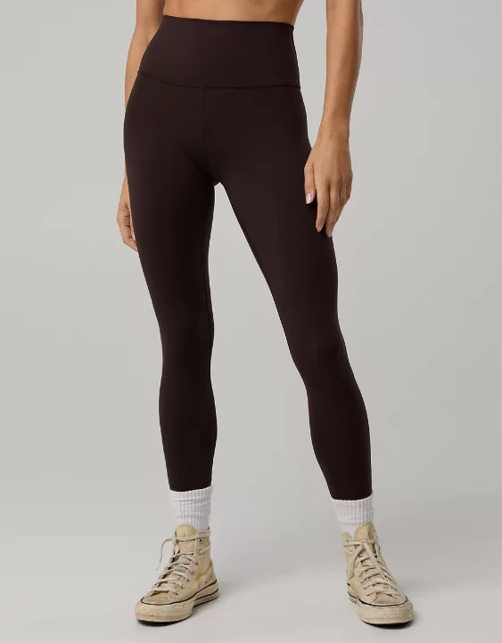 OFFLINE By Aerie The Hugger High Waisted Legging Deep Earth - Image 2