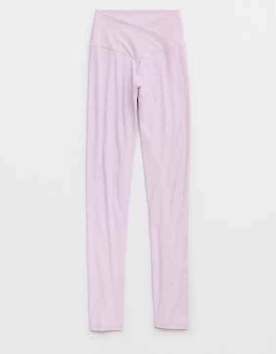OFFLINE By Aerie Real Me High Waisted Crossover Legging Orchid - Image 3