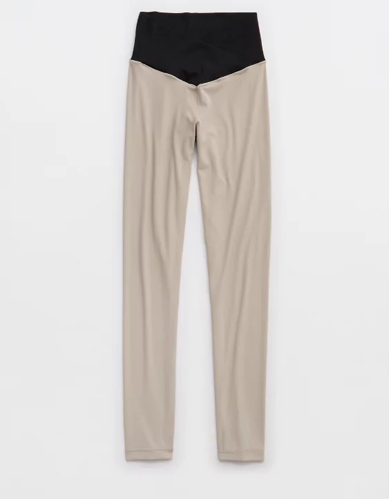 OFFLINE By Aerie Real Me High Waisted Crossover Legging Stone Harbor - Image 3