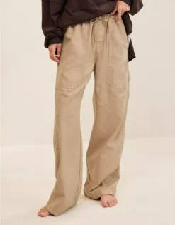 Aerie Workwear Pant Koko Brown