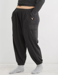 Aerie Traveler Waffle Cargo Jogger