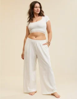 Aerie Dream Jersey Trouser PJ Soft Muslin