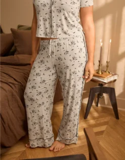 Aerie Real Soft® Trouser PJ Light Heather Gray