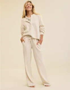 Aerie Waffle Trouser Heather Frost