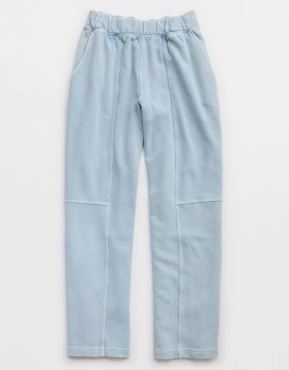 Aerie Seams Right Sweatpant Cloud Wash - Image 4