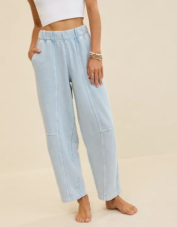 Aerie Seams Right Sweatpant Cloud Wash - Image 2