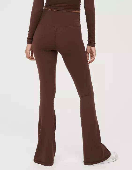 OFFLINE By Aerie Real Me High Waisted Crossover Flare Legging - Image 2