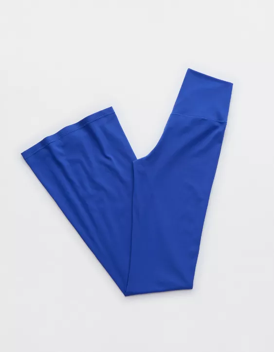 OFFLINE By Aerie Real Me High Waisted Crossover Flare Legging Yearbook - Image 4