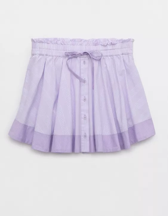 Aerie Boxer Skort Lavender - Image 3
