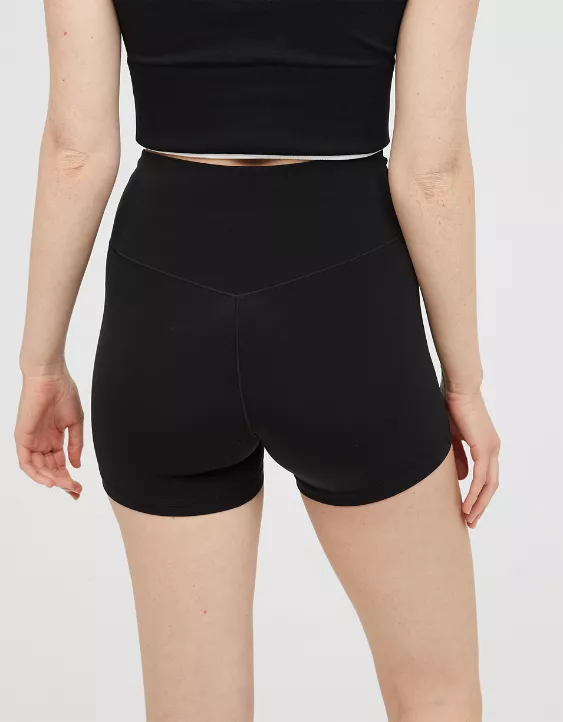 OFFLINE By Aerie Real Me High Waisted Crossover 3" Bike Short - Image 3