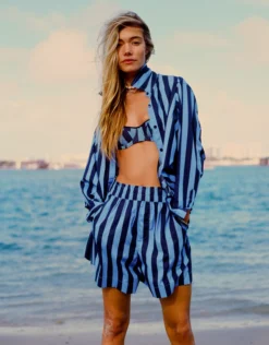 Aerie Good Day Short Laundry Blue