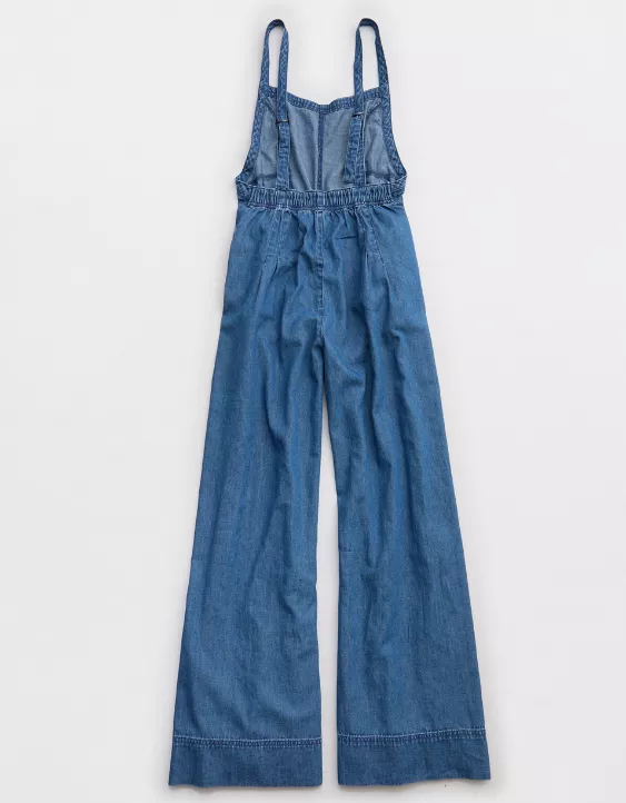 Aerie Relaxed Jumpsuit Rocky Blue - Image 4