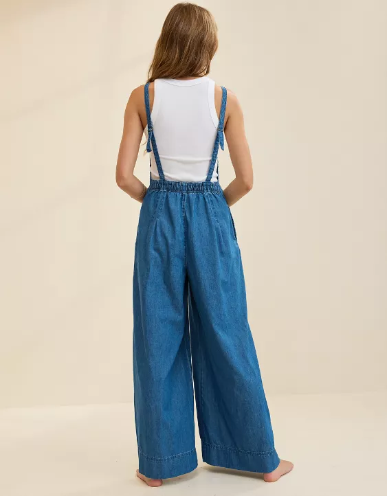 Aerie Relaxed Jumpsuit Rocky Blue - Image 2