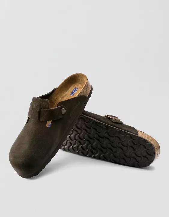 Aerie Birkenstock Boston Clog Brown - Image 3
