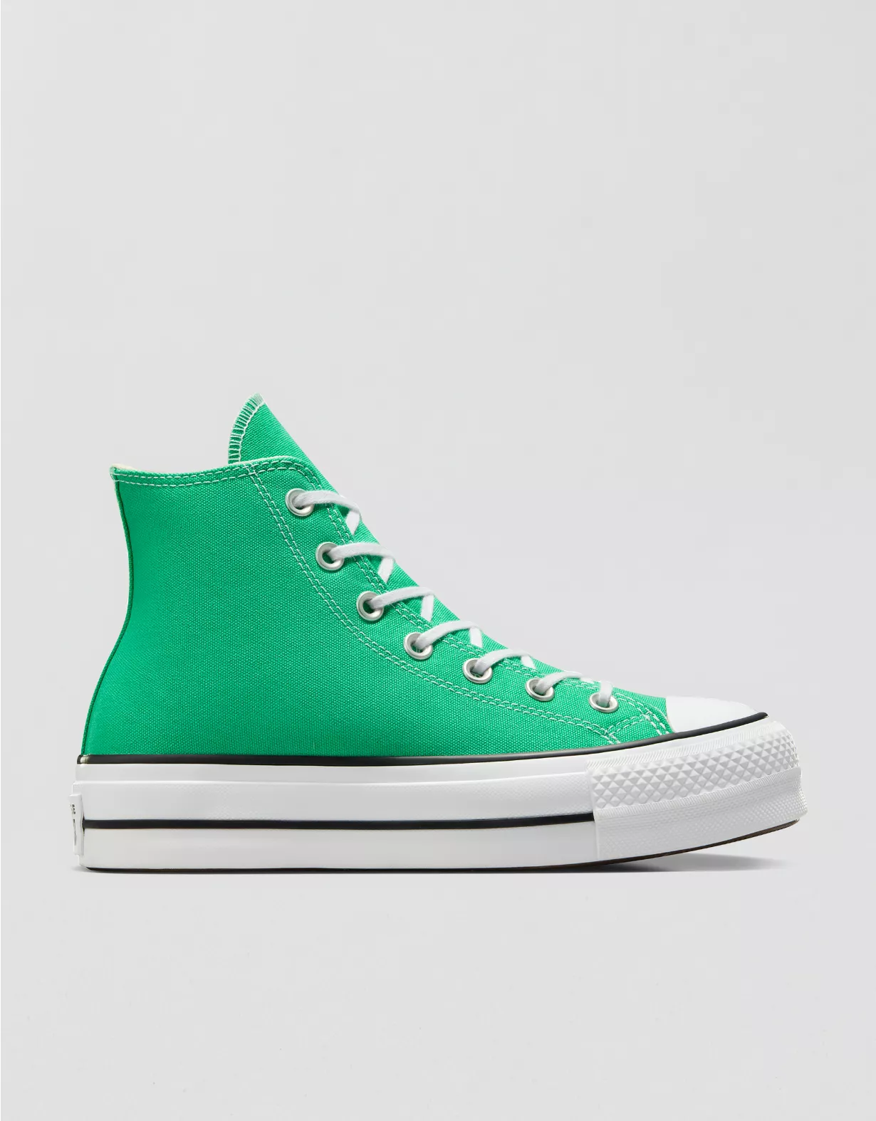 Aerie Converse Chuck Taylor All Star Lift Platform Sneaker Green - Image 2
