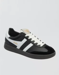 Aerie Gola Classic Cyclone Leather Sneaker Black