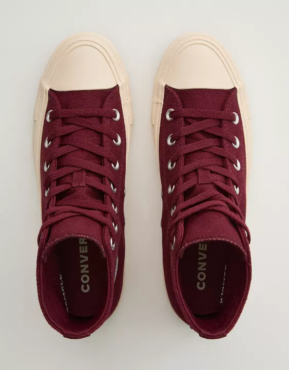 Aerie Converse Chuck Taylor All Start Durable Sneaker Red - Image 2