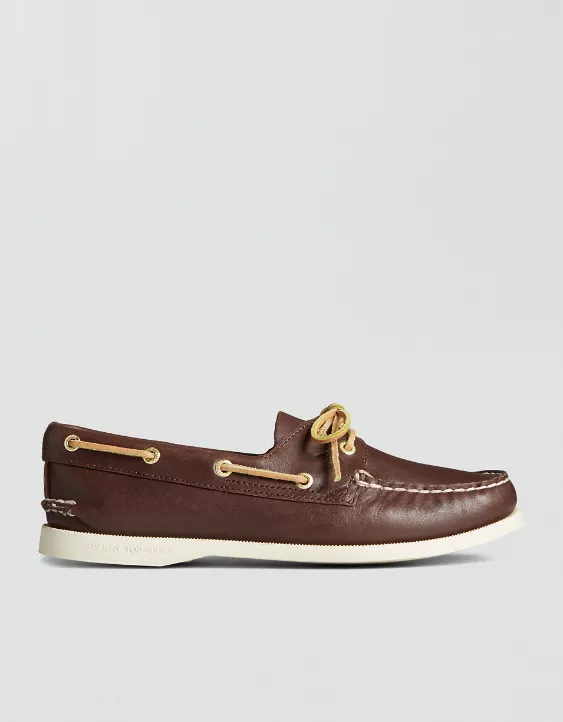 Aerie Sperry Authentic Original Boat Shoe Brown - Image 2