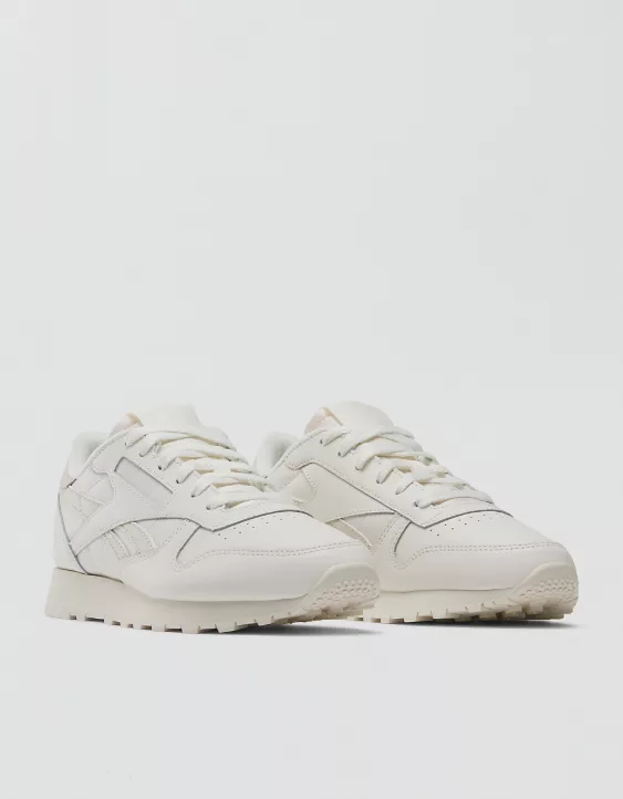 Aerie Reebok Classic Leather Sneaker Cool White - Image 2