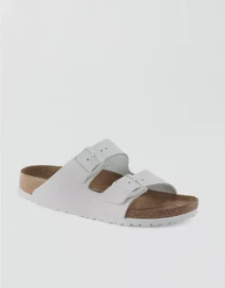 Aerie Birkenstock Arizona Sandal Fresh White