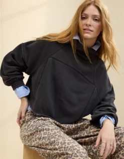 Aerie New Heights Turtleneck Smoked Gray