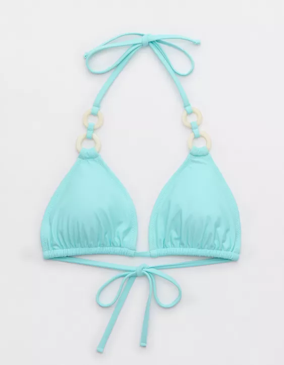 Aerie The Sun-Lover Bikini Top Tidal Blue - Image 3