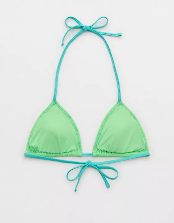Aerie The Sun-Lover Bikini Top Bright Green - Image 4