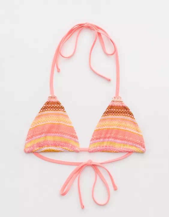 Aerie ONEONE Ariel Bikini Top Coral - Image 3