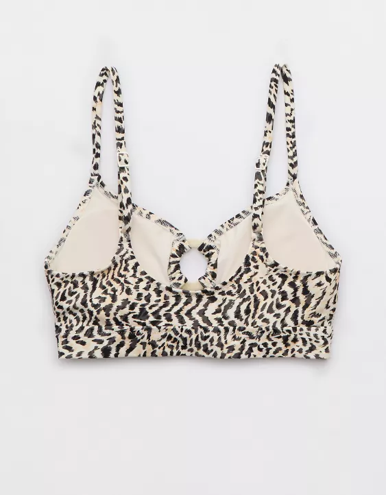 Aerie Scoop Cut Out Bikini Top Natural - Image 4