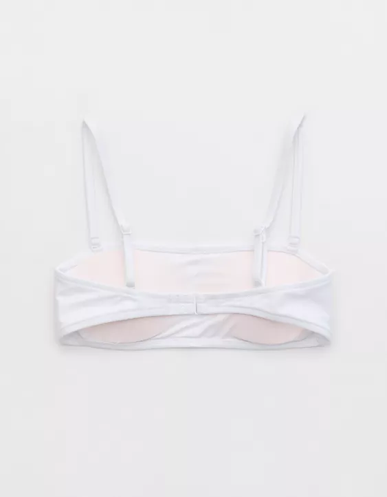 Aerie The Boardwalker Bikini Top White - Image 4