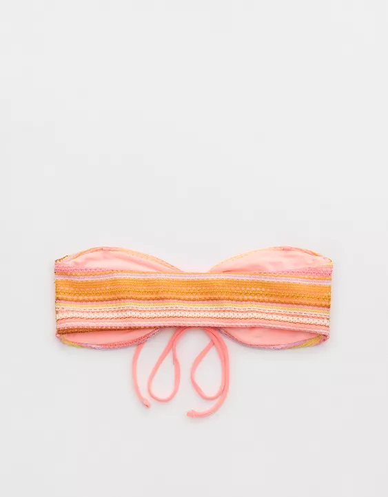 Aerie ONEONE Hannah Bikini Top Coral - Image 4