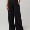 OFFLINE By Aerie Real Me Foldover Super Wide Leg Pant True Black