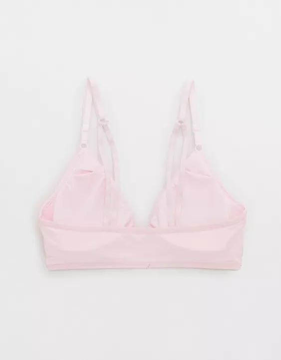 Aerie The Liberare Convertible Plunge Bralette Blush - Image 4