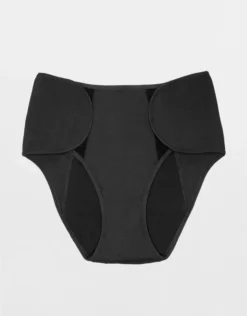 Aerie The Period Company Adaptive Microfiber Heavy Flow Black