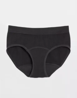 Aerie The Period Company Bikini Heavy Flow Black