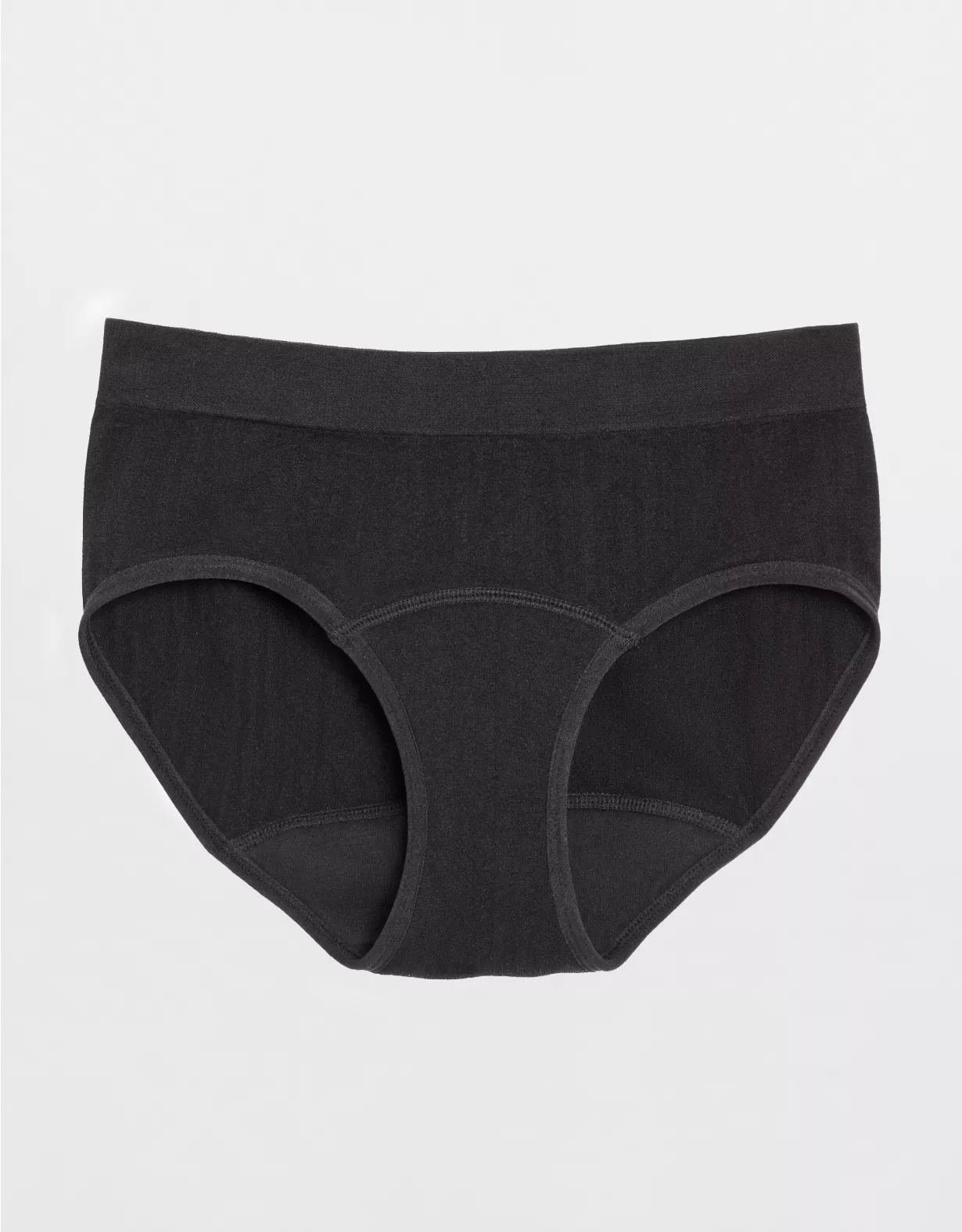 Aerie The Period Company Bikini Heavy Flow Black
