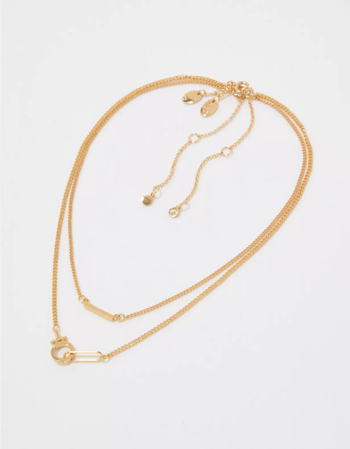 Aerie Lock Chain Necklace Pack