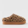 Aerie Sherpa Scuff Slippers Sand