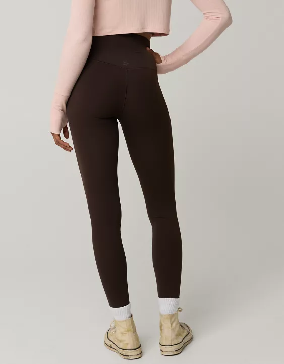 OFFLINE By Aerie Real Me XTRA High Waisted Legging Deep Earth - Image 3