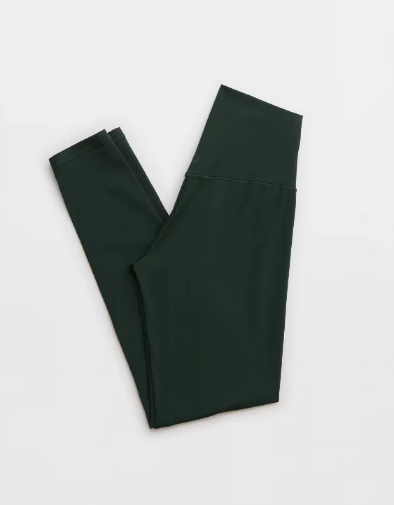 OFFLINE By Aerie Real Me XTRA High Waisted Legging Mystical Green - Image 4