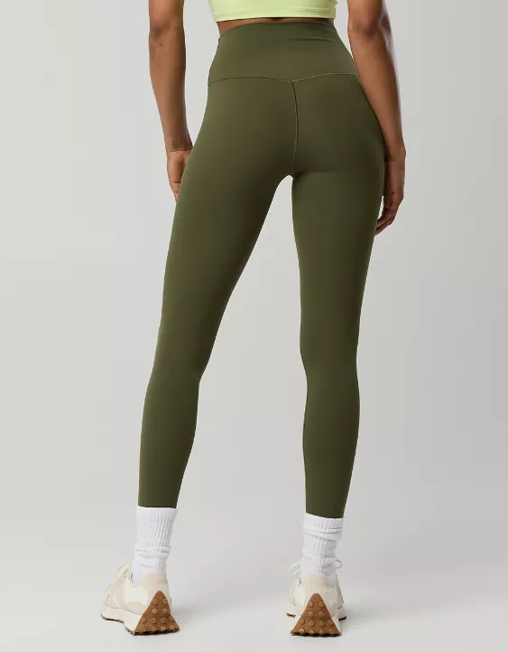 OFFLINE By Aerie Real Me XTRA High Waisted Legging Military Green - Image 2